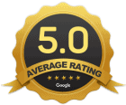 Average Rating 5.0 according to Google